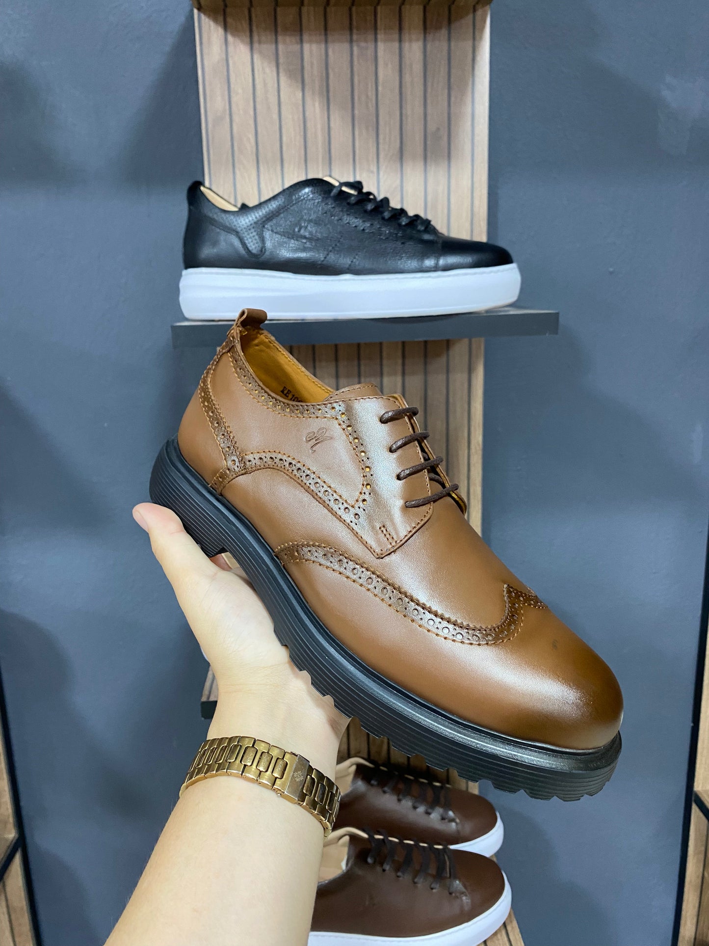 Chaussures Derby (Ref1001) - Médical et 100%Cuir