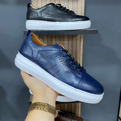 Chaussure Médical Basket BOLT en Cuir 100% REF EVA-059-B