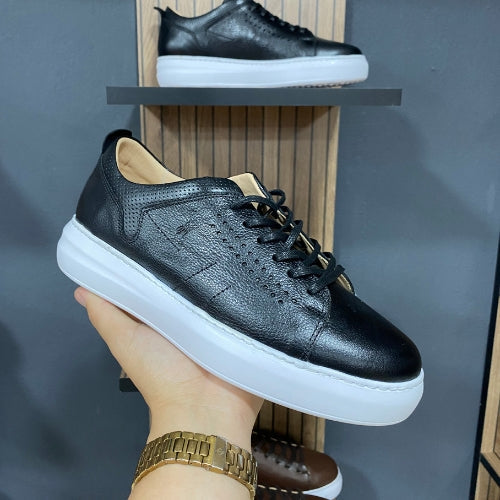 Chaussure Médical Basket BOLT en Cuir 100% REF EVA-059-B