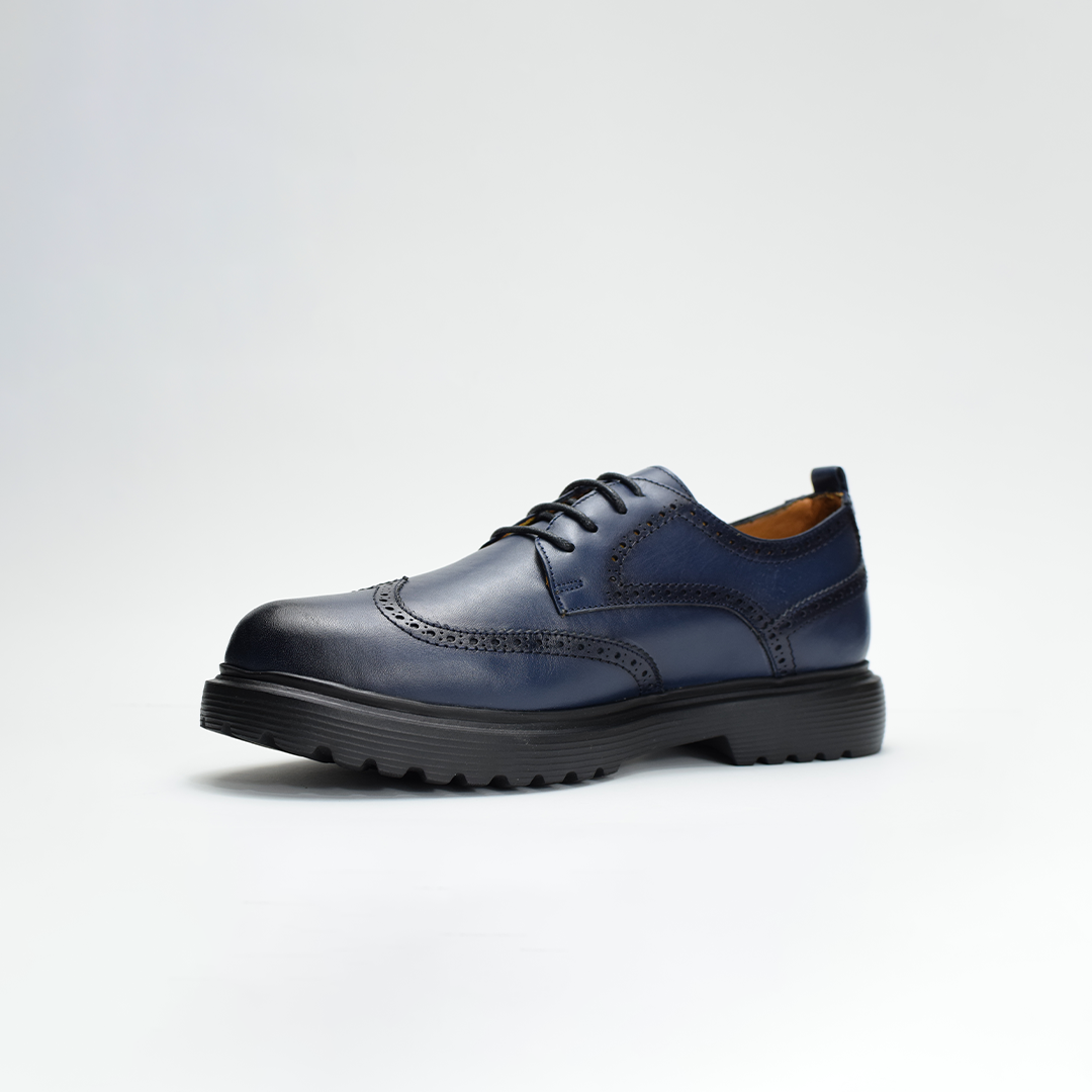 Chaussures Derby (BLUE) - Médical et 100%Cuir