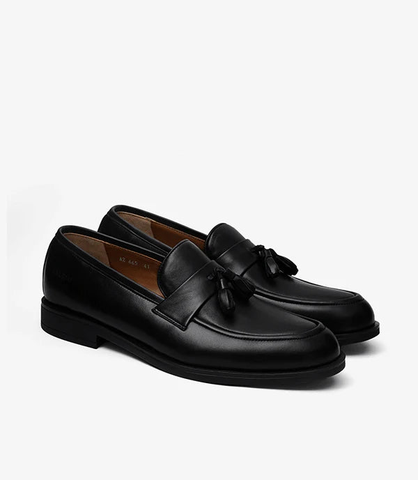 MOCASSIN HACKNEY en Cuir, Noir – Bal020