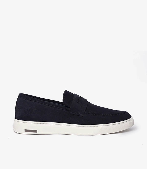 MOCASSIN ADDLER en Daim, BLUE-MARINE – BAL6044