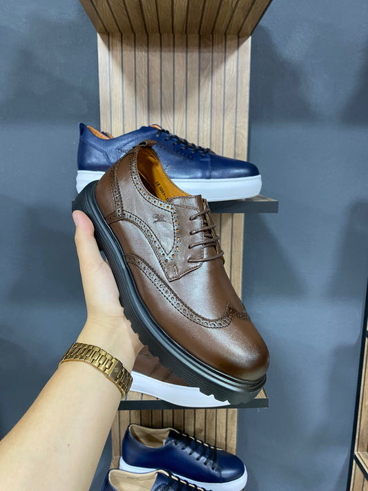 Chaussures Derby (Ref1001) - Médical et 100%Cuir