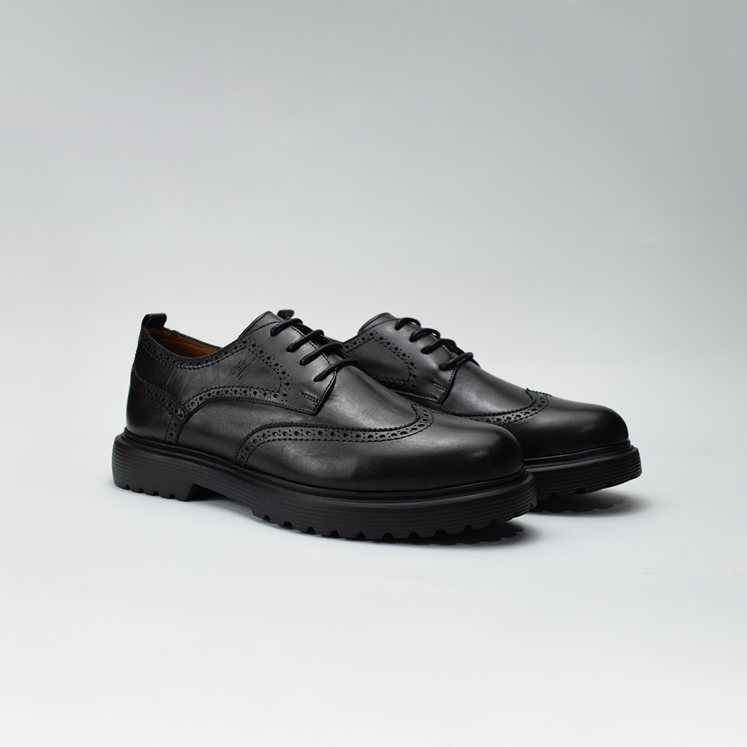Chaussures Derby (Noir) - Médical et 100%Cuir