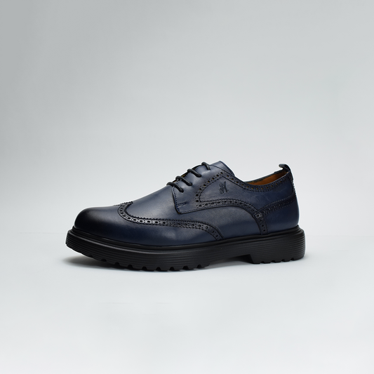 Chaussures Derby (BLUE) - Médical et 100%Cuir