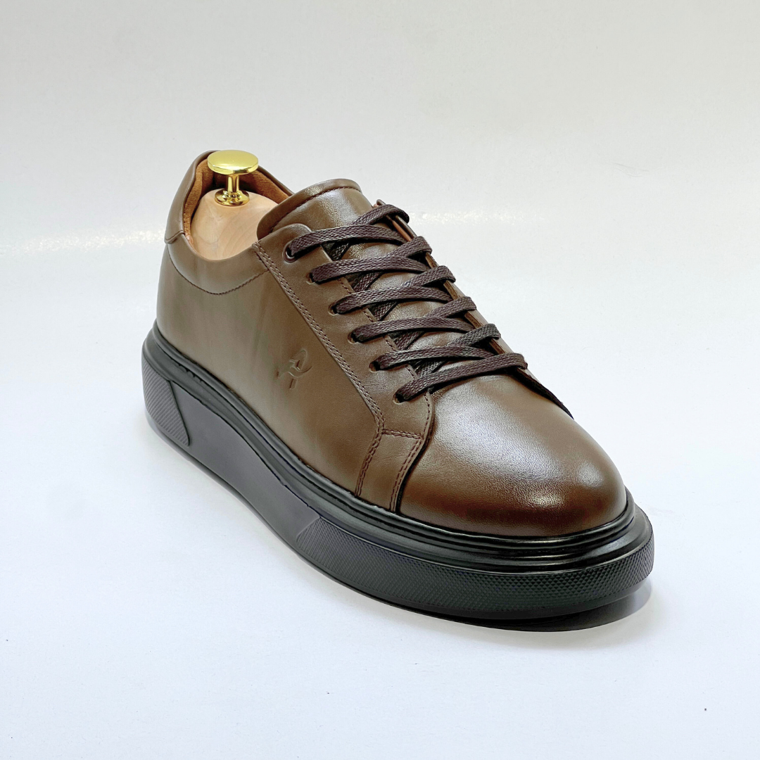 Baletto - SNEAKERS En Cuir Spécialisé tabac REF BA640