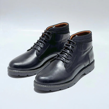 Bottines Homme Cuir Véritable Ballantino Confort Ultime Élégantes Durables Marron Noir Tabac