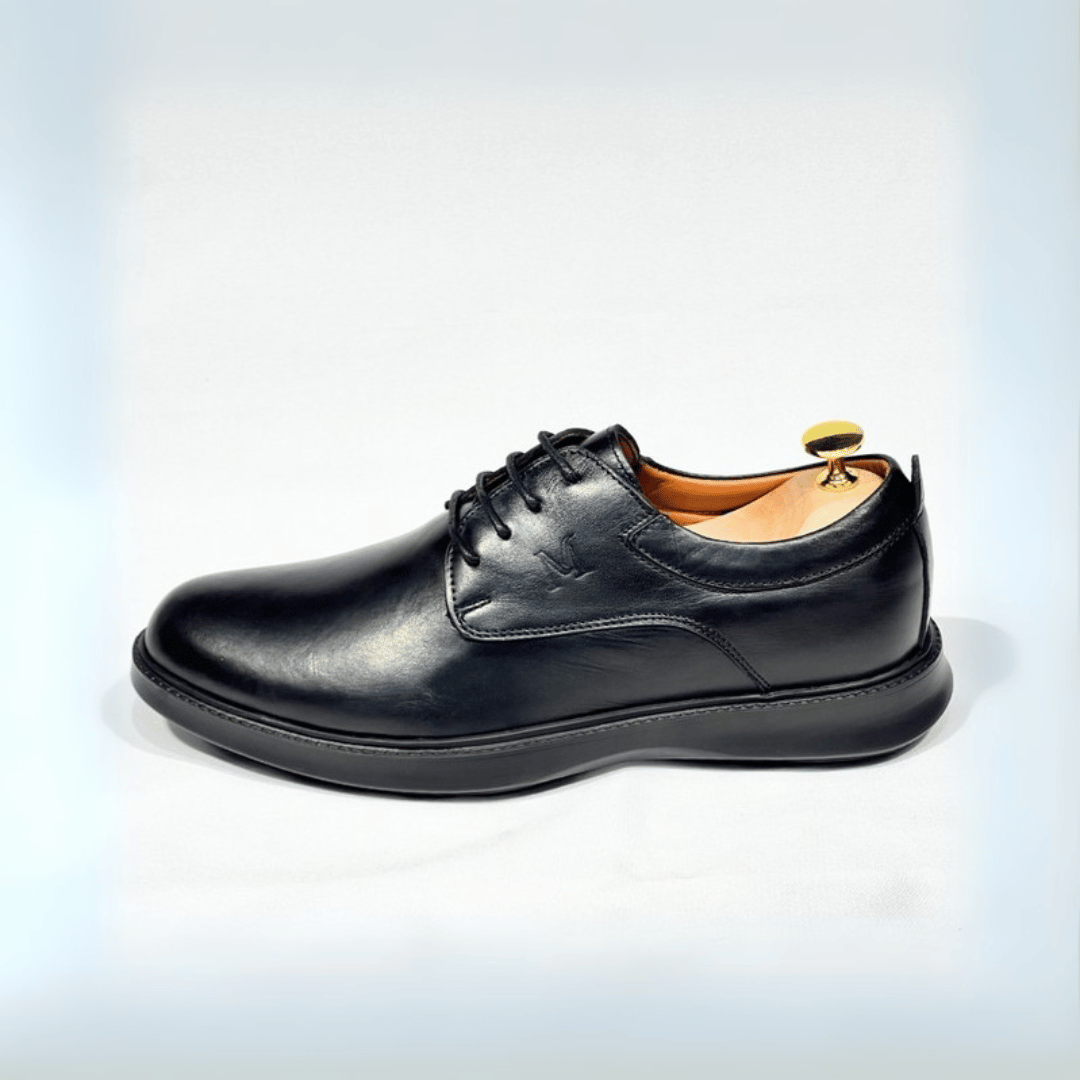 CHAUSSURES DE LUXE POUR HOMME MEDICAL 100% CUIR (Ba014)
