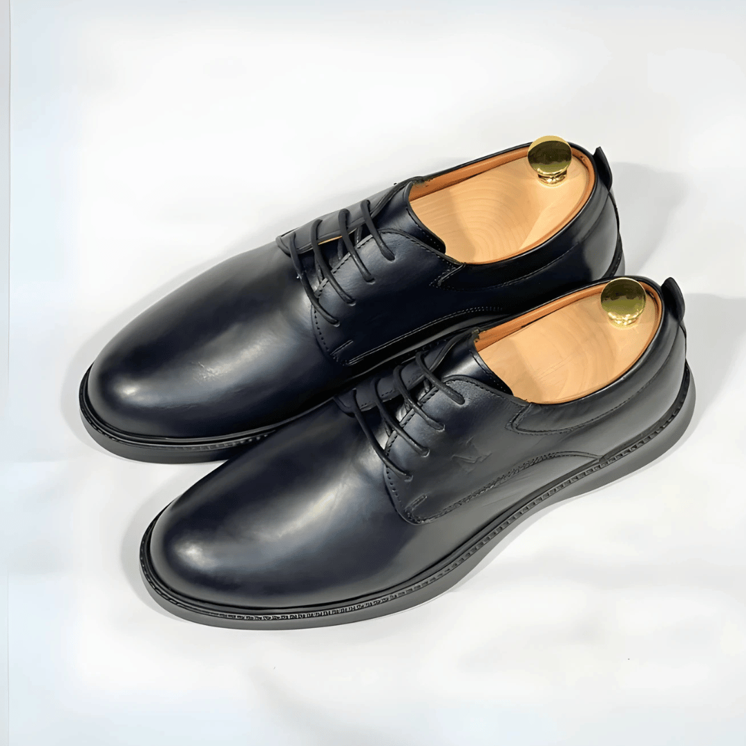 Chaussures Élégantes pour Homme en Cuir Véritable – Confort Médical Suprême