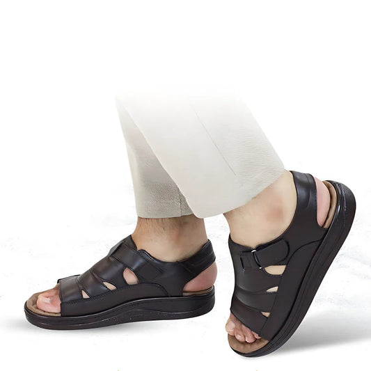 Sandales Homme (Ref046) - Médical et 100%Cuir