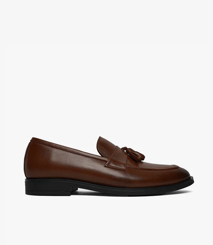 MOCASSIN HACKNEY en Cuir, Marron dégradé – Bal020